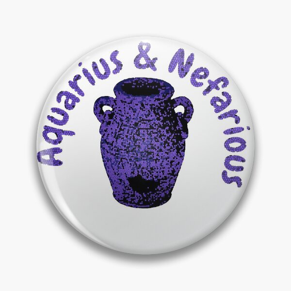 Item preview, Aquarius & Nefarious Design designed and sold by CometCircles.