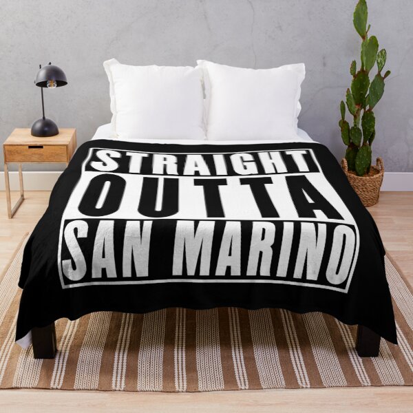 Item preview, Straight Outta San Marino designed and sold by RandomStuffShop.