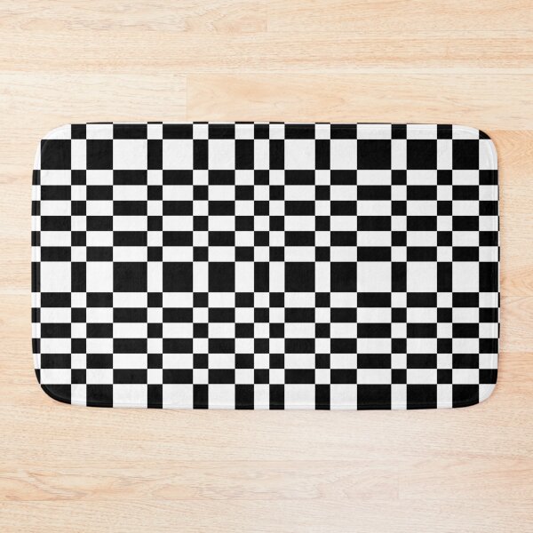 Item preview, Alternate Zebra Panda Pixel White and Black Designs Camouflage Repeating Retro Vintage Patterns designed and sold by TeachUrb.