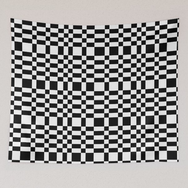Item preview, Alternate Zebra Panda Pixel White and Black Designs Camouflage Repeating Retro Vintage Patterns designed and sold by TeachUrb.