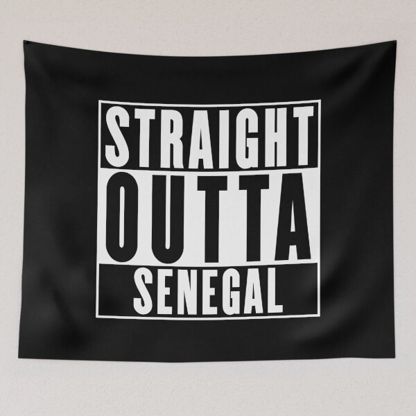 Item preview, Straight Outta Senegal designed and sold by RandomStuffShop.