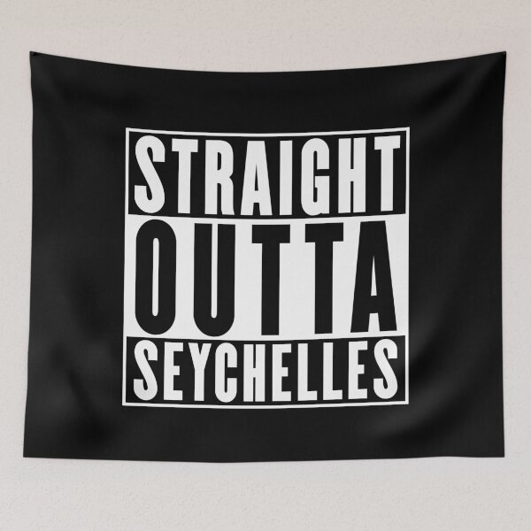 Item preview, Straight Outta Seychelles designed and sold by RandomStuffShop.
