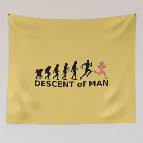 Item preview, Descent of Man designed and sold by HappySchnapper.