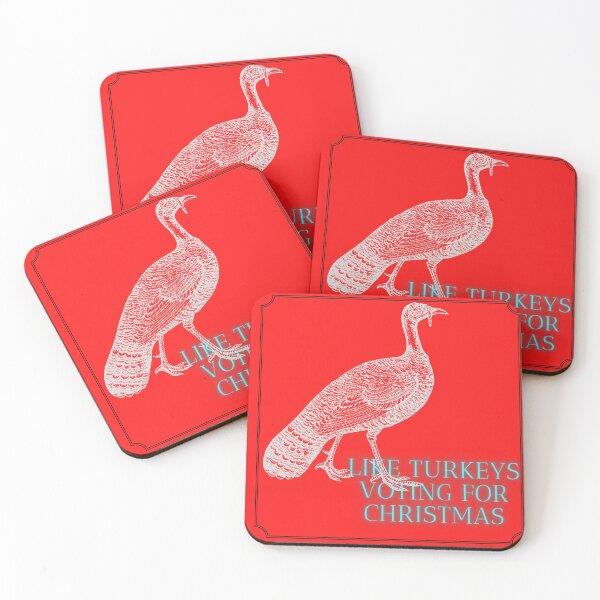 Item preview, Like turkeys voting for Christmas designed and sold by Viktor Kabbach.
