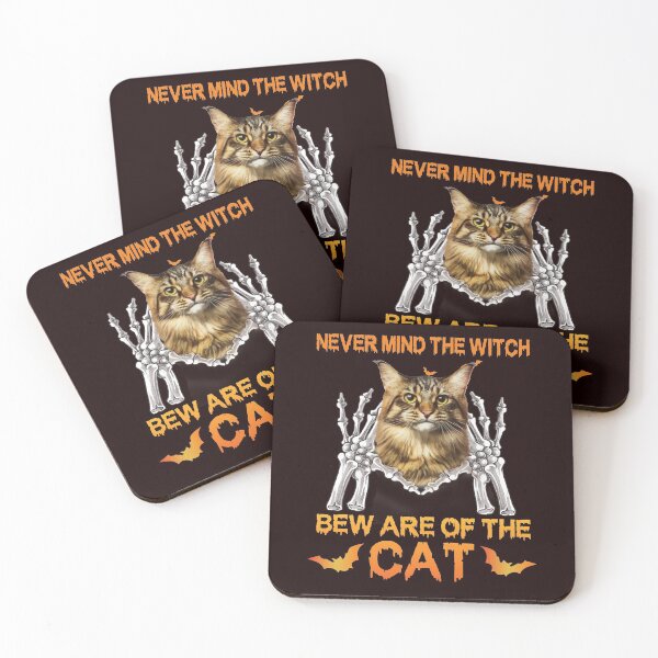Item preview, NEVER MIND THE WITCH BEW ARE OF THE CAT designed and sold by teemaker24.