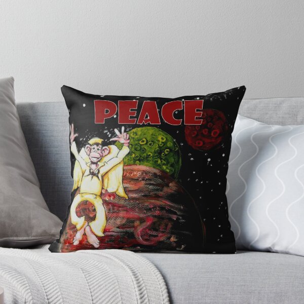 Item preview, Peace Monkey in Space designed and sold by sneakycows.