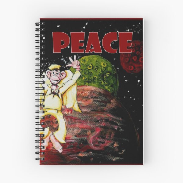 Item preview, Peace Monkey in Space designed and sold by sneakycows.