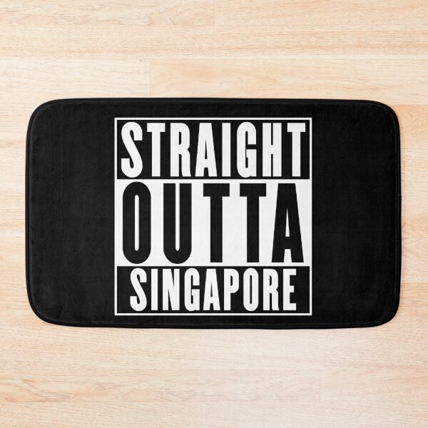 Item preview, Straight Outta Singapore designed and sold by RandomStuffShop.