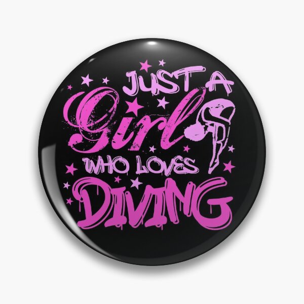 Item preview, Funny Springboard Diving Quote Diver Gift for Girls designed and sold by tgulko.
