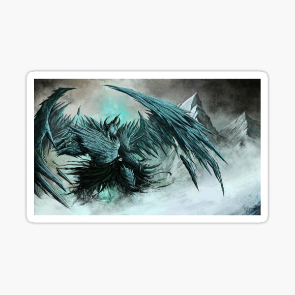 Ice Giant Elemental Creature Sticker