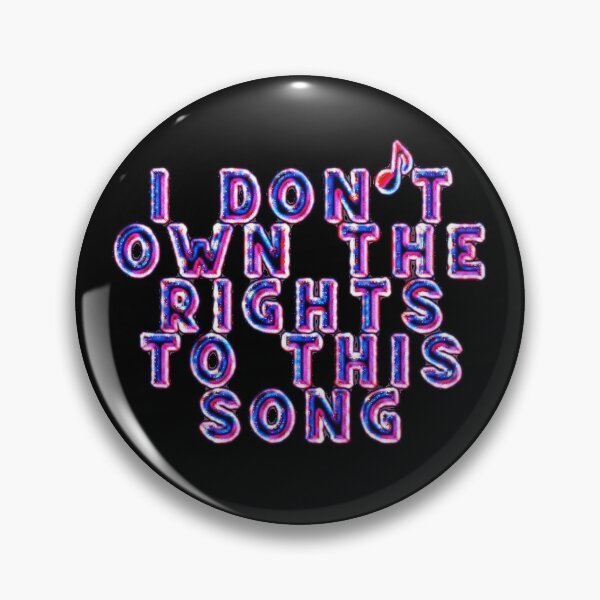 Item preview, Copyright Strike I don't Own the Rights to This song Trademark  designed and sold by hempress.