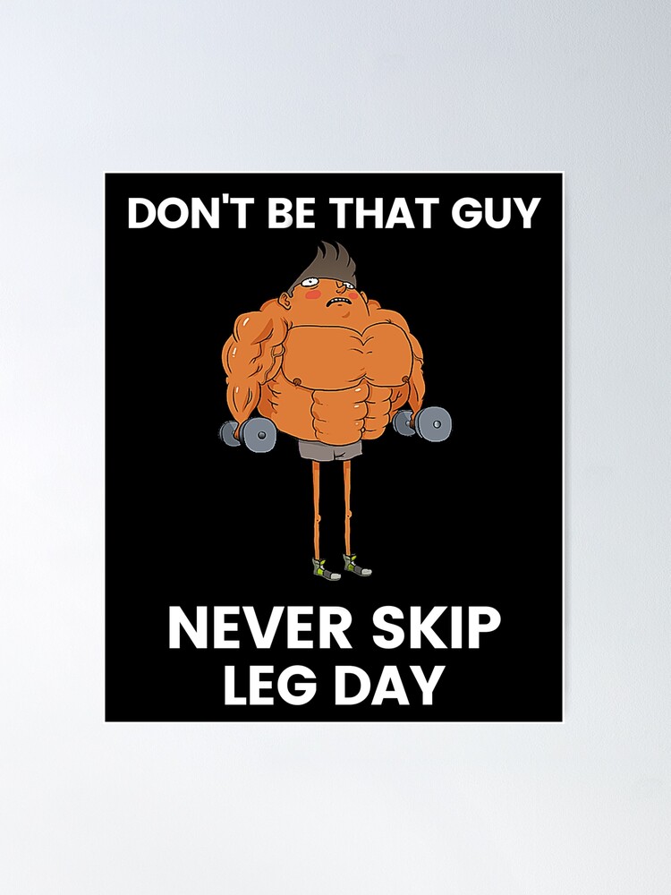 Funny Gym Leg Day Gifts For Gym Lovers Acrylic Print by Noirty Designs -  Pixels