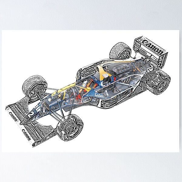 Item preview, Williams Renault FW15C designed and sold by DrTigrou.