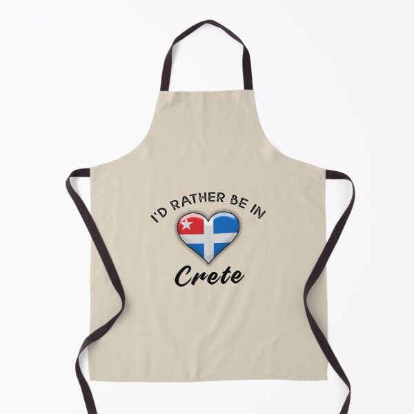 Item preview, I'd rather be in Crete. With the Flag of Crete. designed and sold by obedtheartist.