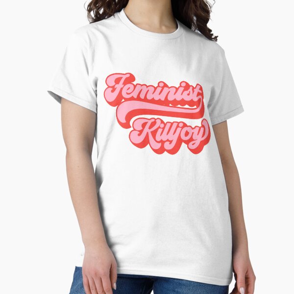 Artikel-Vorschau von Feministin Killjoy in Pink und Rot Retro, designt und verkauft von neopop.