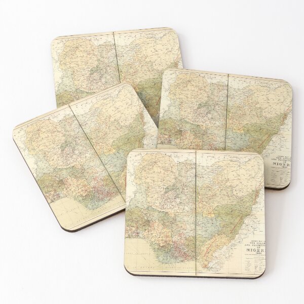 Item preview, Map of Nigeria (1932) designed and sold by allhistory.