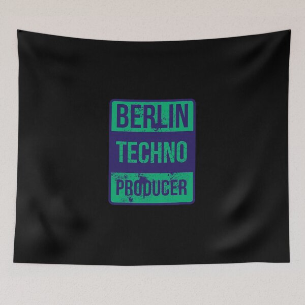 Item preview, Berlin techno producer designed and sold by FurioInc.