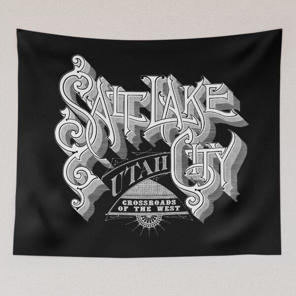 Item preview, Vintage Salt Lake City, UT designed and sold by DonDota.