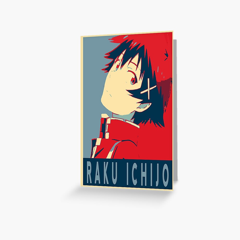 Raku Ichijo Nisekoi False Love Card Anime | Postcard