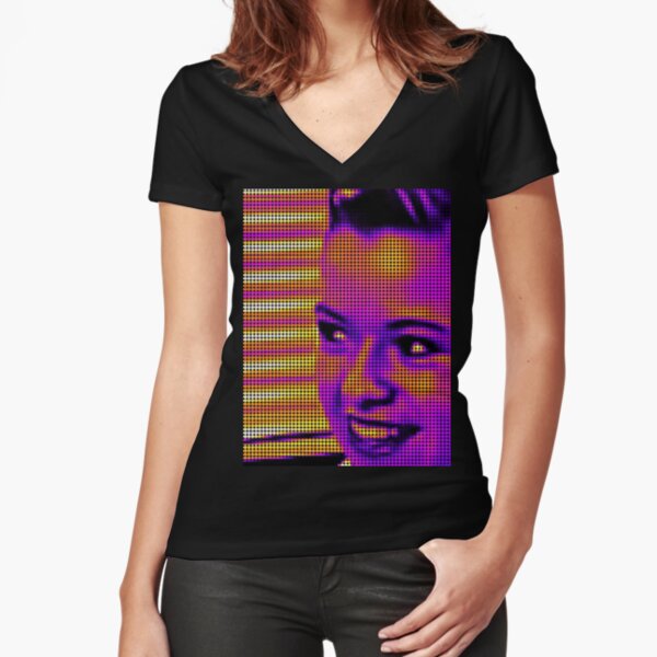Fitted V-Neck T-Shirt