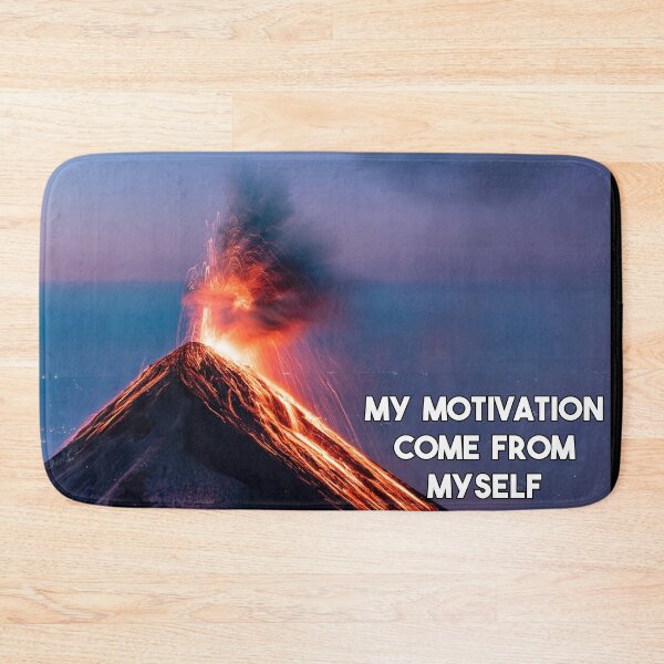 Item preview, Inspirational Quote Volcano Design designed and sold by BestBash.