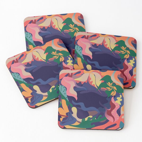 Item preview, bright frame made of colored floral elements designed and sold by Alex-Saltykova.