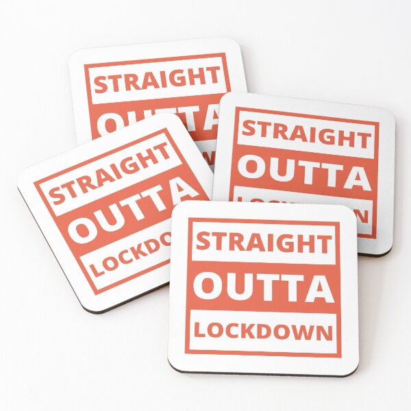 Item preview, Straight Outta Lockdown Squire Text Design designed and sold by Web CreationsNL.