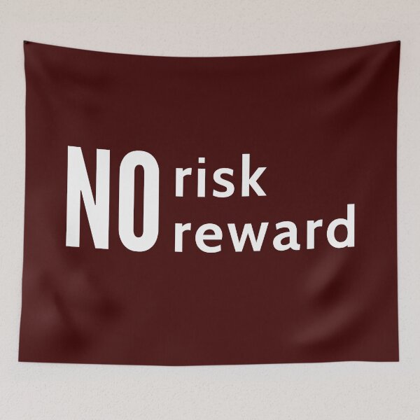 Item preview, Crypto - Bitcoin No Risk No Reward designed and sold by AeroAstro.