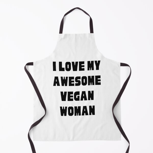 Item preview, I Love My Awesome Vegan Woman, Vegan Couples designed and sold by WhimsicaliTee.