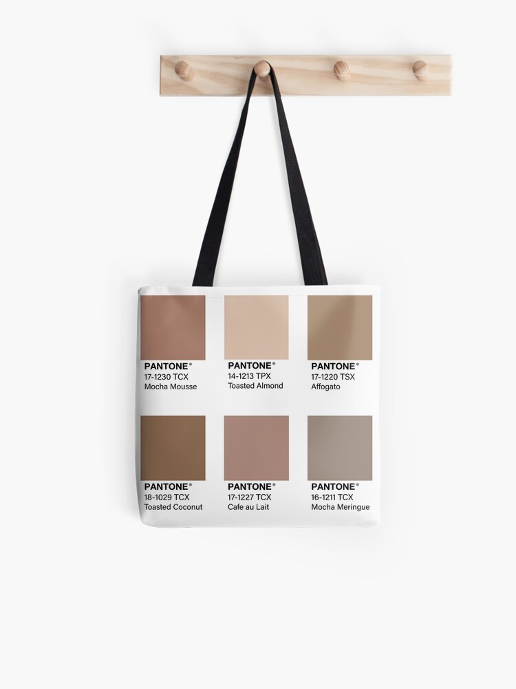 Nudes Pantone Color Swatch Pack Tote Bag By Jadeillustrates Redbubble