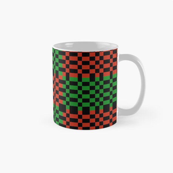 Item preview, Snake Scales Python Snakeskin Pixel Red Green and Black Designs Camouflage Repeating Retro Vintage Patterns designed and sold by TeachUrb.