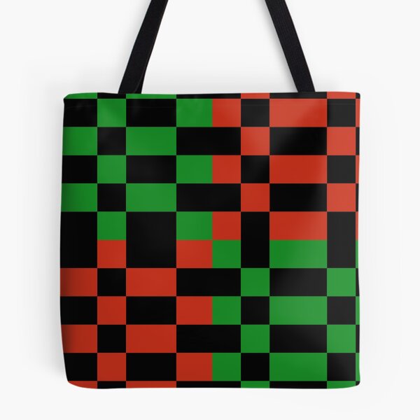 Item preview, Snake Scales Python Snakeskin Pixel Red Green and Black Designs Camouflage Repeating Retro Vintage Patterns designed and sold by TeachUrb.