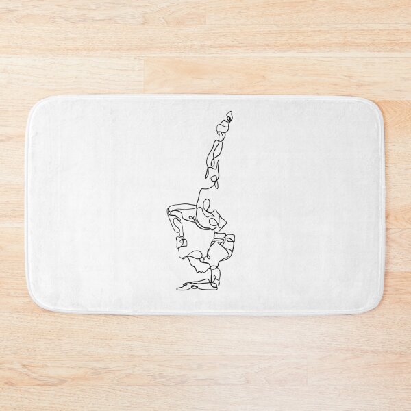 Item preview, Contour Line Yoga-Advance Scorpion Handstand 4 designed and sold by FranksArtWorld.