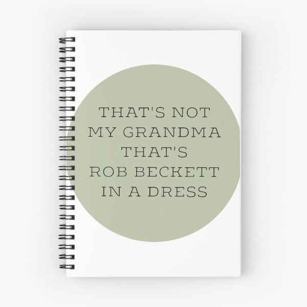 Item preview, Taskmaster: That's not my grandma, that's Rob Beckett in a dress [green circle] designed and sold by bellatierra.