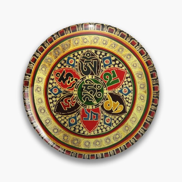Item preview, Buddhist Mandala Golden OM  37 designed and sold by GuyBlank.