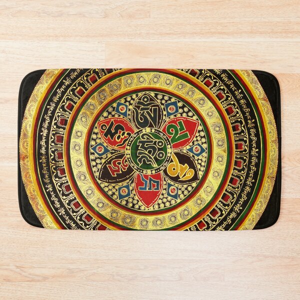 Item preview, Buddhist Mandala Golden OM  37 designed and sold by GuyBlank.
