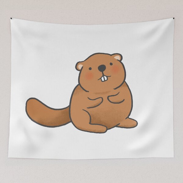 Item preview, beaver art designed and sold by zanbo.