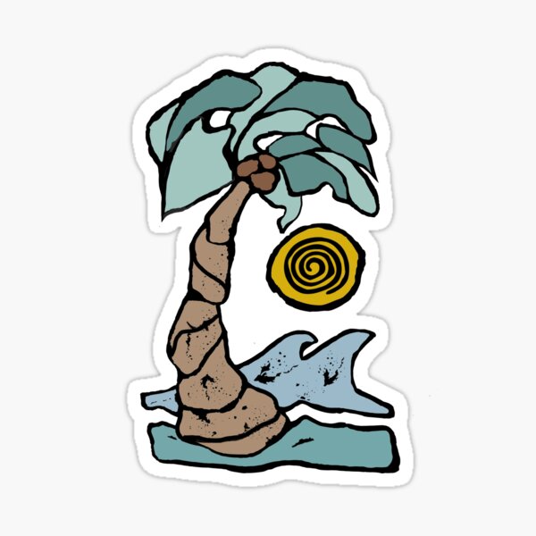 Palm Tree Sway Sticker