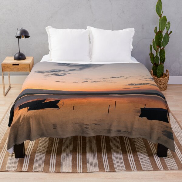 Item preview, The lake, the boats and the sunset designed and sold by kseniam13.