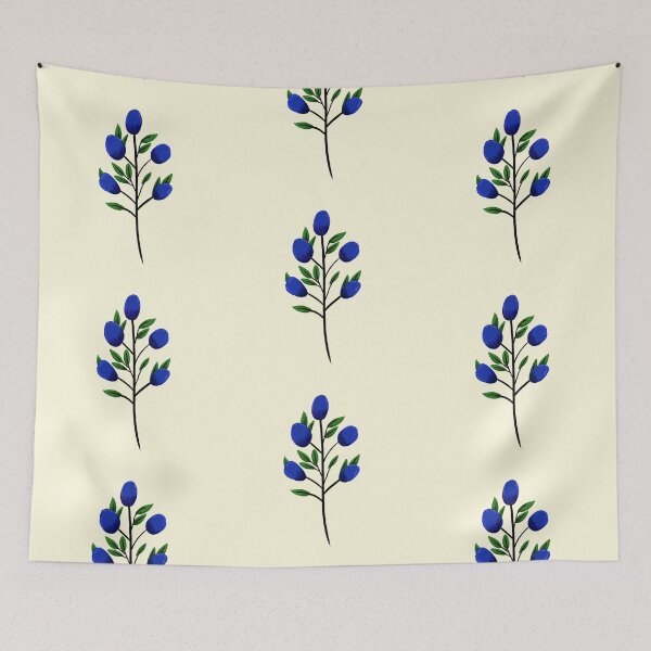 Item preview, Cute blueberry tree design designed and sold by JellaDelta.
