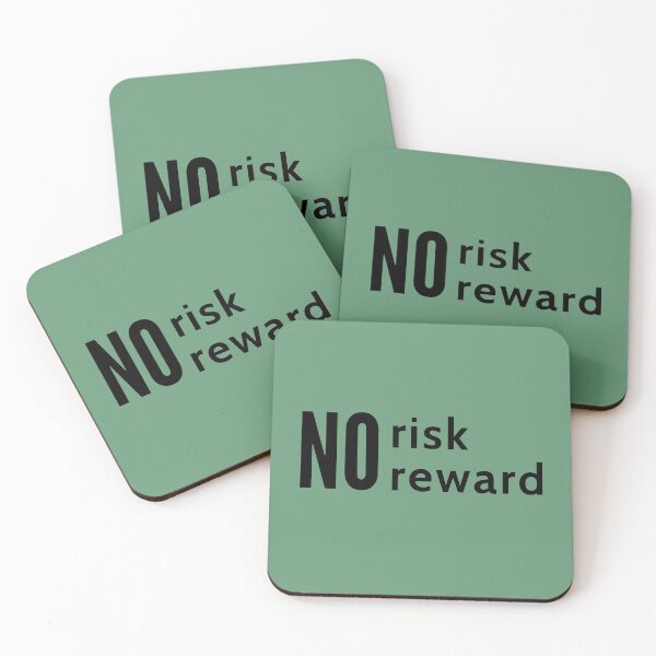 Item preview, Crypto - Bitcoin No Risk No Reward - Black designed and sold by AeroAstro.