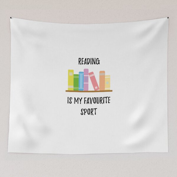 Item preview, Reading is my favourite sport designed and sold by MeIanie.