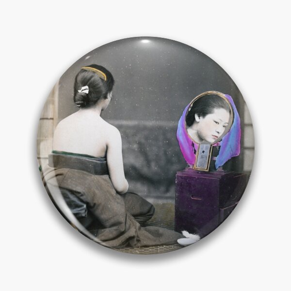 Item preview, 19th C. Japanese Woman in her Dressing Room designed and sold by retrophotoworks.
