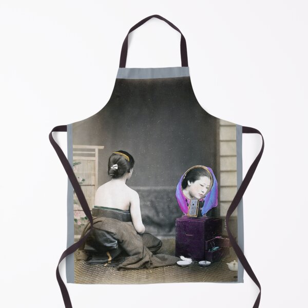 Item preview, 19th C. Japanese Woman in her Dressing Room designed and sold by retrophotoworks.