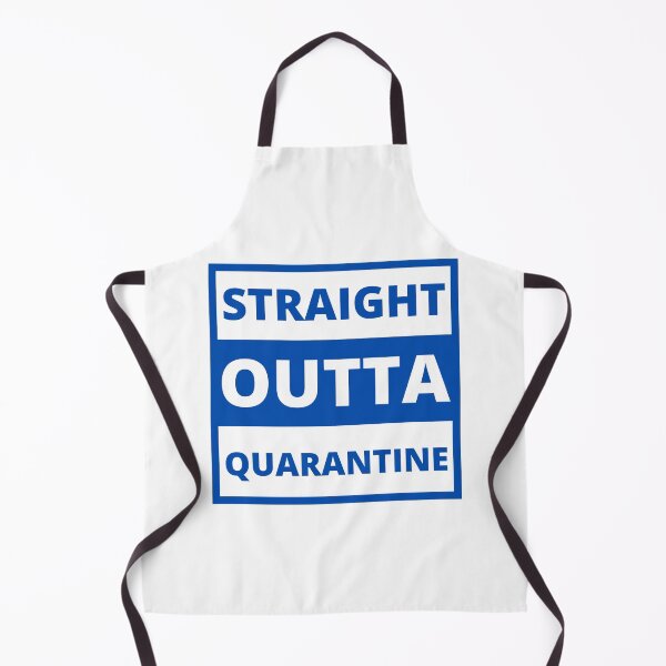Item preview, Straight Outta Quarantine Blue designed and sold by Web CreationsNL.