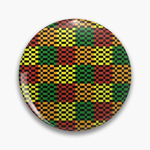 Item preview, 8bit Retro Pixel Red Green Orange Yellow and Black Designs Camouflage Repeating Retro Vintage Patterns designed and sold by TeachUrb.