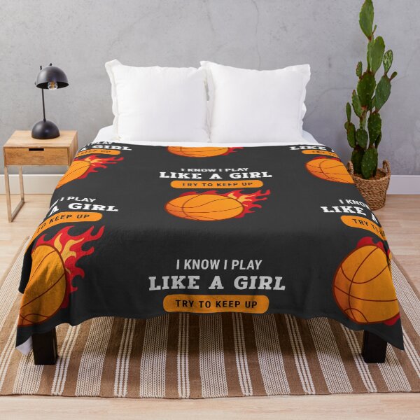 Item preview, I Know I Play Like A Girl Try To Keep Up designed and sold by ForStrong.