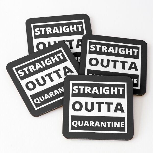 Item preview, Straight Outta Quarantine Bright designed and sold by Web CreationsNL.