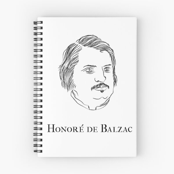 Item preview, Writing with Honoré de Balzac designed and sold by JamesinShirts.