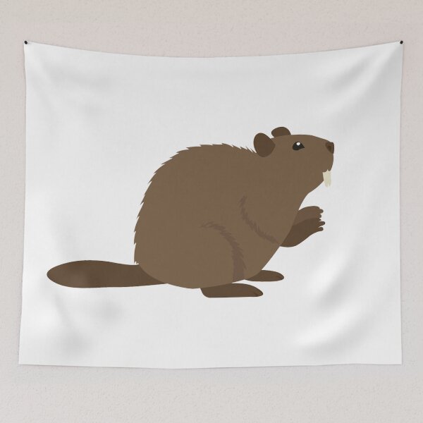 Item preview, beaver art designed and sold by zanbo.